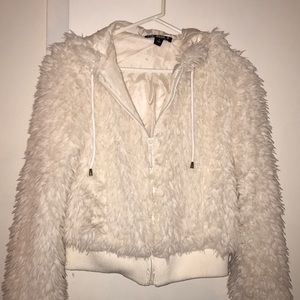 Fuzzy Zip up Hoodie💗